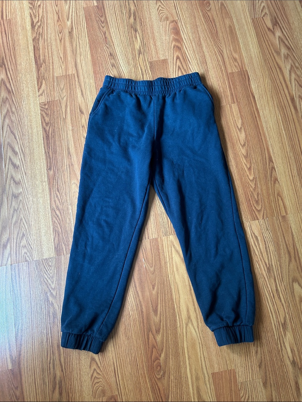 Classic Women's Navy Track Joggers with Elastic Waist